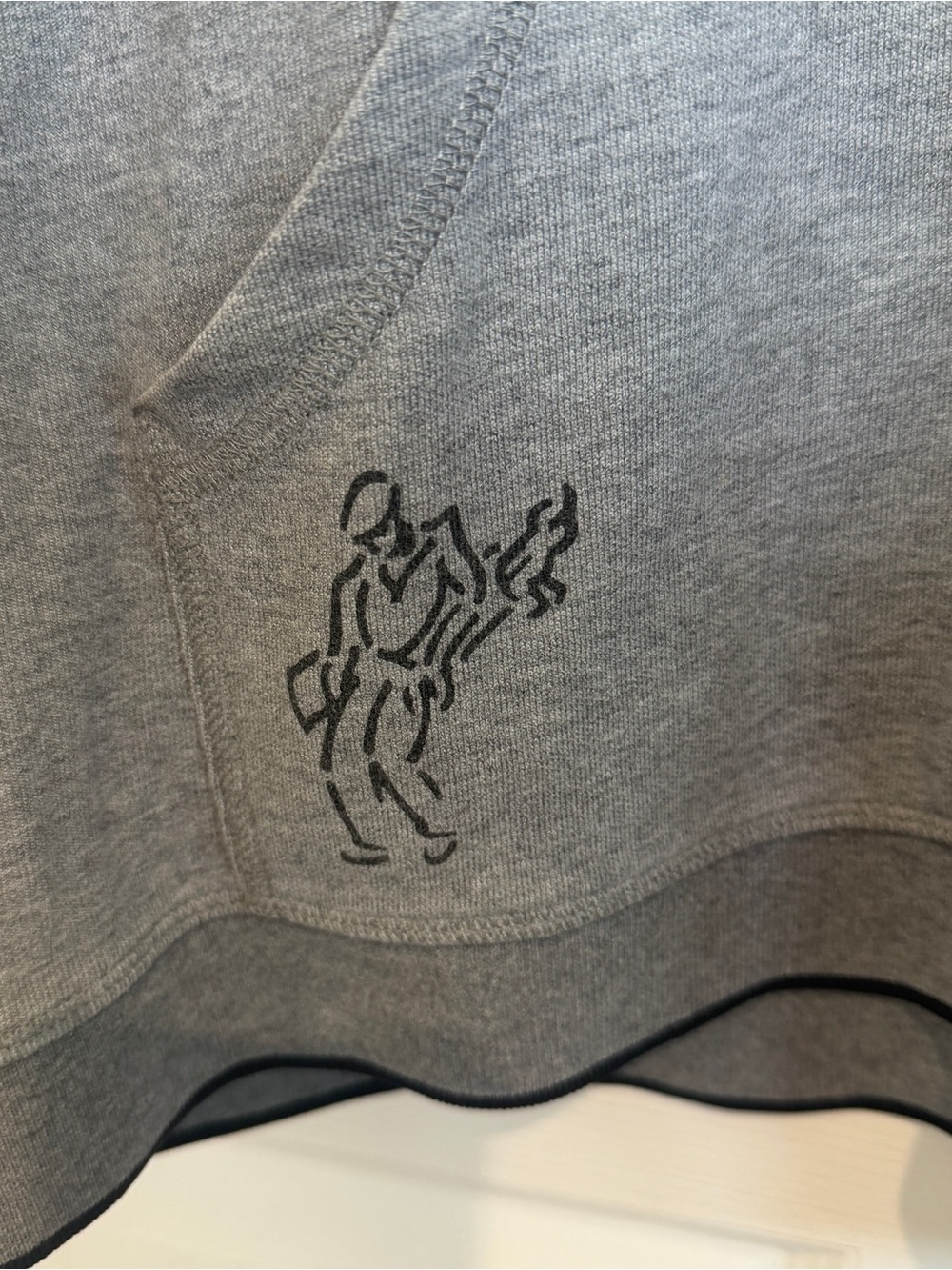 Ashworth $98 MSRP Gray Hoodie - Picture 3 of 6